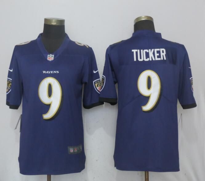 Men Baltimore Ravens #9 Tucker Purple Vapor Untouchable Limited Player Nike NFL Jerseys->baltimore ravens->NFL Jersey